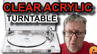 Audio Keeper ICE1 Acrylic Turntable  Unboxing  Test  Review [upl. by Zetnauq634]