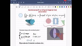 Integrali doppi Coordinate polari Esercizio [upl. by Ellary836]