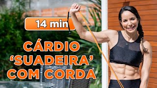 Cardio suadeira com corda  Carol Borba [upl. by Aggi400]