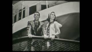 1950s Labatts TV Commercial featuring Fred Mazzas yacht Kitsitta [upl. by Noma]