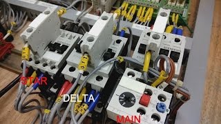 Star  Delta amp DOL Starter PLC  HMI [upl. by Hiamerej]