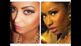 Nicki Minaj Anaconda Official Music Video Inspired Makeup [upl. by Mcculloch865]