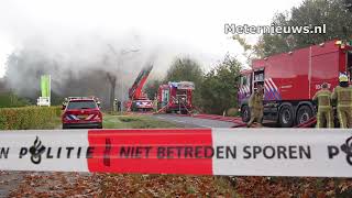 Twee doden bij woningbrand in Zuidveld [upl. by Utica]