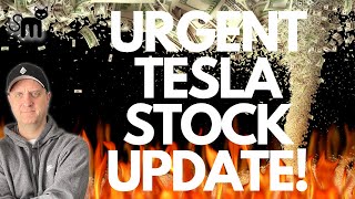 ✅ URGENT TESLA STOCK BUY OPPORTUNITY NEWS ON TSLA STOCK PRICE [upl. by Bernstein324]