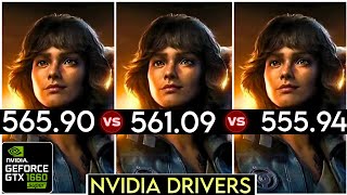 Nvidia Drivers V 56590 vs V 56109 vs V 55599  Drivers Comparison [upl. by Dekow]