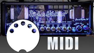 Hughes amp Kettner Grandmeister 36  MIDI Functions [upl. by Sadirah]