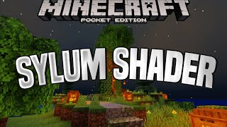 SYLUM SHADER  BEST MCPE SHADERS FOR 116115114 NO LAG [upl. by Kahcztiy]