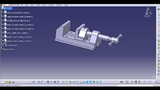 ASSEMBLY INTRODUCTION TYPES CATIA V5 [upl. by Abbie]