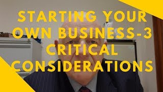 Starting Your Own Business in Ireland3 Vital Considerations [upl. by Koressa]