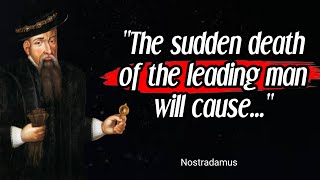 Nostradamus predictions 2022 French Astrologer Nostradamus Quotes and Prophecies [upl. by Lola]