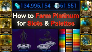 Warframe Best Plat Farm Early Game [upl. by Wright]