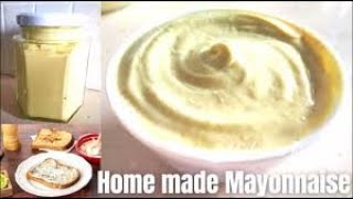 Mayonnaise Recipehow to make mayonnaise at homeakshatasrecipes [upl. by Sellers]