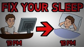 How To Fix Your Sleep Schedule  Reset Your Sleep Pattern animated [upl. by Asli]