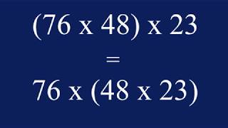 Propiedad Asociativa de la Suma  Propiedad Asociativa de la Multiplicación [upl. by Haeckel790]