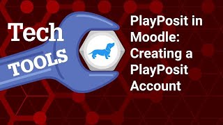 PlayPosit in Moodle Creating a PlayPosit Account [upl. by Shien]