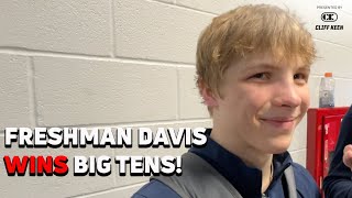 Penn State TRUE Freshman Braeden Davis Just Won Big Tens [upl. by Batory]