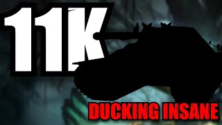 Its Ducking Insane 11K Damage therandyduck World of Tanks Console [upl. by Atteuqahs209]