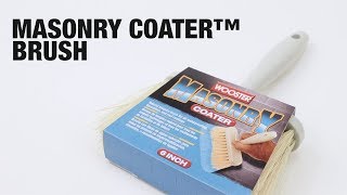 Masonry Coater™ Brush [upl. by Nyliram]