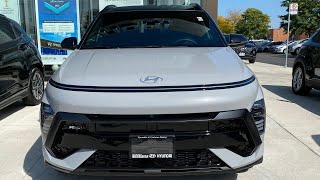 2024 Hyundai Kona NLine I Visual Review I Fully updated [upl. by Nedloh644]