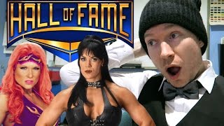 Beth Phoenix talks about CHYNA at WWE Hall of Fame 2017 REACTION [upl. by Arenahs]