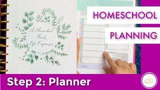 20192020 HOMESCHOOL PLANNER  Happy Planner for Homeschool [upl. by Tildy]