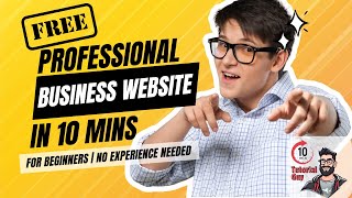 Lets build a professional business website under 10 minutes [upl. by Calli516]