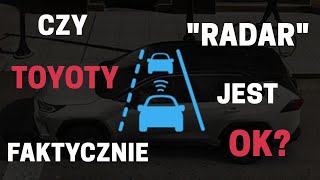 Toyota  czy tempomat aktywy faktycznie działa [upl. by Adni]