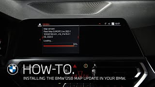 How to Install BMW Map Update [upl. by Suoivatco]