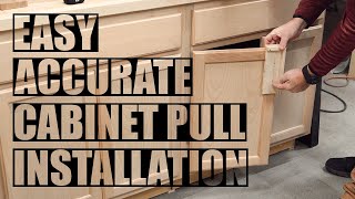 The Most Foolproof Way to Install Cabinet Hardware  How to Install Cabinet Handles [upl. by Ardis]