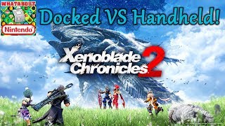 Xenoblade Chronicles 2  Docked VS Handheld Graphics Comparison Analysis [upl. by Gylys]