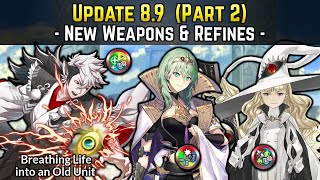 PART 2 Legendary FByleth Eitri amp NYKeaton New Refines Update 89  FEH Guide [upl. by Treblihp]