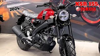 Yamaha XSR 155 Launch Date In India Announced 2024 🔥JAWA amp RE की छुट्टी  Price amp Best Features [upl. by Alamat845]