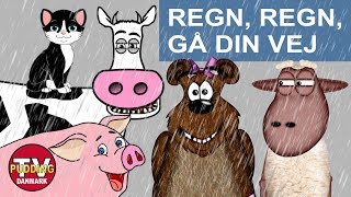 Regn regn gå din vej  Danske børnesange MIX [upl. by Peer]