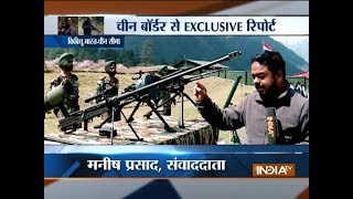 Exclusive After Doklam standoff Army increases strength at IndiaChina Kibithu border [upl. by Oinesra]