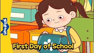 First Day of School  Back to School  Stories for Kindergarten [upl. by Sidoma310]