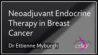 Neoadjuvant Endocrine Therapy in Breast Cancer [upl. by Anul305]