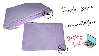 TUTORIALDIY  Funda notebook SIMPLE  Pilulo [upl. by Koralie]