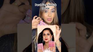 Lipstick review youtubeshorts makeup shortvideo parulgarg lipstick lipsticklover shots [upl. by Anertac]