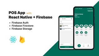 🔥🔥 POS App with React Native  Firebase [upl. by Rim]