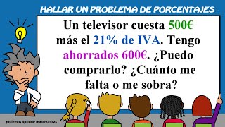 Problema de porcentajes [upl. by Woo530]