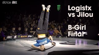 Logistx vs Jilou bgirl final  stance  Silverback Open 2018  UDEF [upl. by Nolte104]