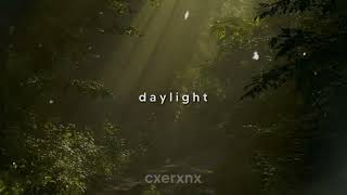 david kushner  daylight slowed  reverb [upl. by Debby]