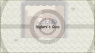 60 min 1 Hour Relax and study pokemon theme soundtrack  FRLG Digletts Cave [upl. by Ziza]