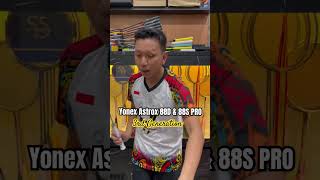 YONEX ASTROX 88D dan 88S PRO 3rd GENERATION  SOUND ON [upl. by Oicapot]