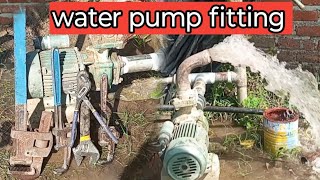 Complete water pump fitting for irrigationWater pump fitting [upl. by Ynohtnacram25]