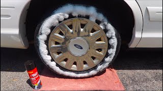 Black Magic Tire Wet Foam REVIEW BEFORE amp AFTER [upl. by Isaacson]