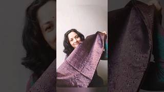 Lichi silk saree review 😍  Amazon finds  silk saree review [upl. by Bonis972]