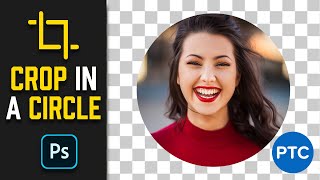 How To Crop In a Circle In Photoshop Fast amp Easy [upl. by Ycaj]