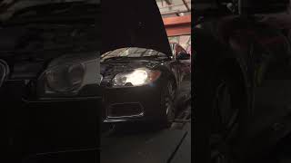 jaguar XF R in for a dyno run automobile mslperformance luxurycar cartok [upl. by Aisercal539]