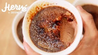 Recette facile crème brûlée chocolat noisette nutella ou autre [upl. by Ahsen]